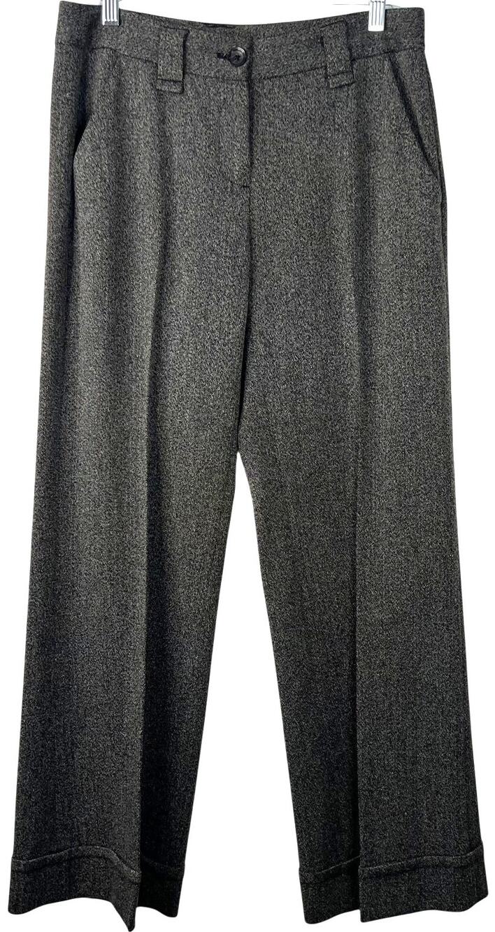 CAbi Womens Pants Straight Flare Leg Corporate Core Classic Academia Chic Size 6